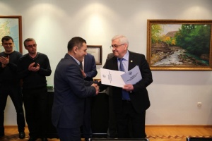 В МинТрансе Дагестана поздравили воинов - Афганцев